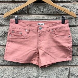 Jules Jeans Women's Rose Pink Denim Short Shorts